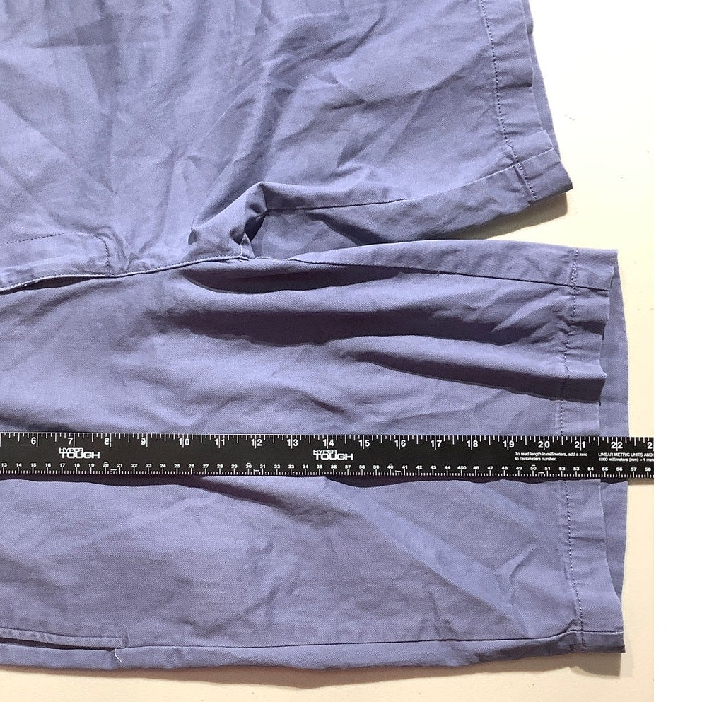 Lands' End Legacy Chino Shorts Men’s Size 34 – Light Blue, Cotton, Casual