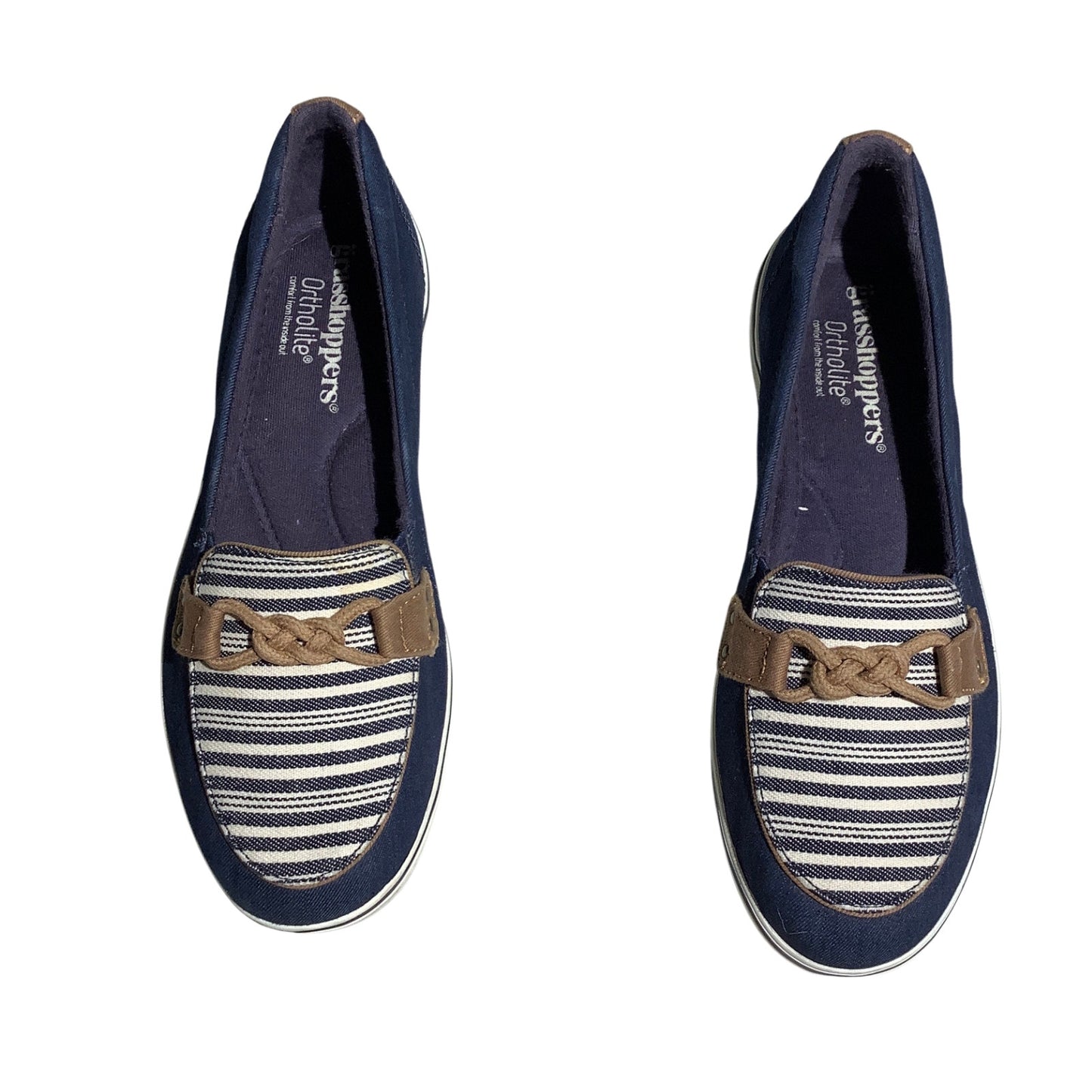 Grasshoppers Windsor Loafer Sneakers Women Size 6M — Nautical, Preppy, Casual