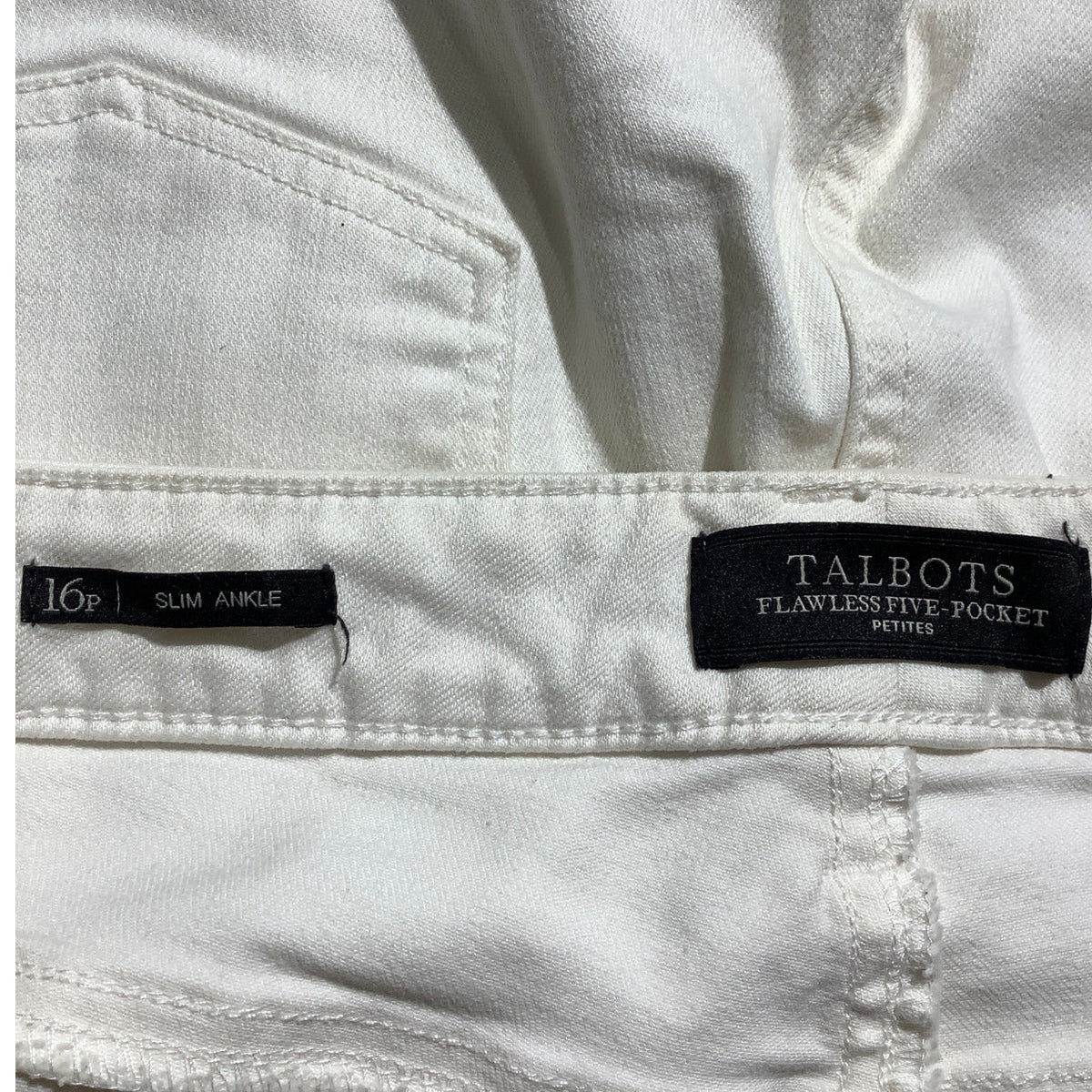 Talbots Women’s 16P Flawless Five Pocket Ankle Pants — Stretch, Classic, Preppy
