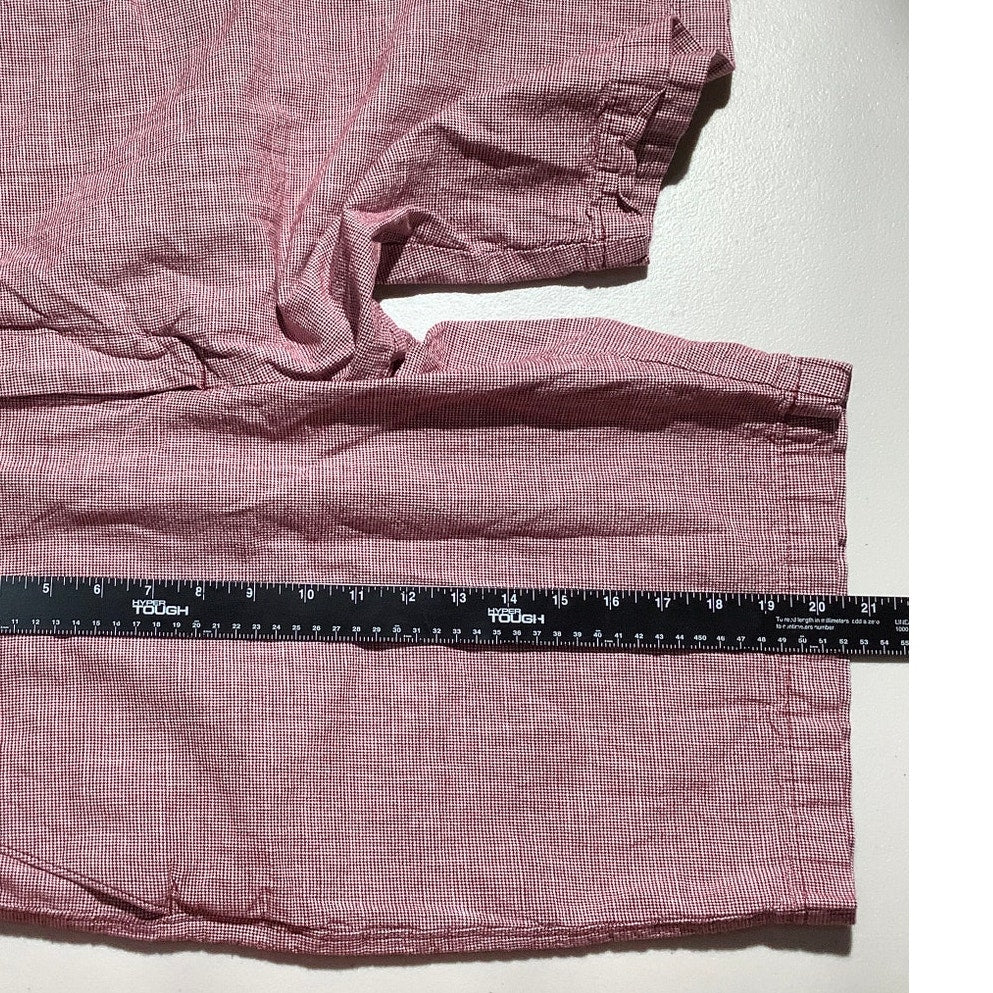 Banana Republic Emerson Shorts, Burgundy, Men’s Size 36 — Casual, Chino, Cotton