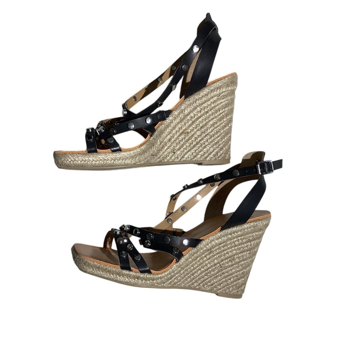 Dolce Vita Marika Wedge Sandals Women Size 8M — Studded, Boho, Festival