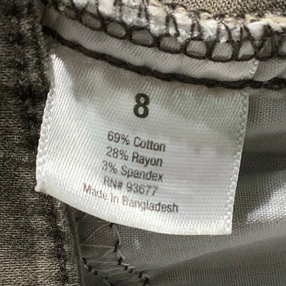 Ana Camo Jeggings Women’s Size 8 – Stretch, Slim, Zipper Detail