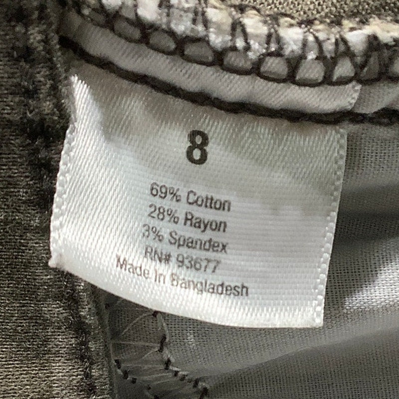 Ana Camo Jeggings Women’s Size 8 – Stretch, Slim, Zipper Detail