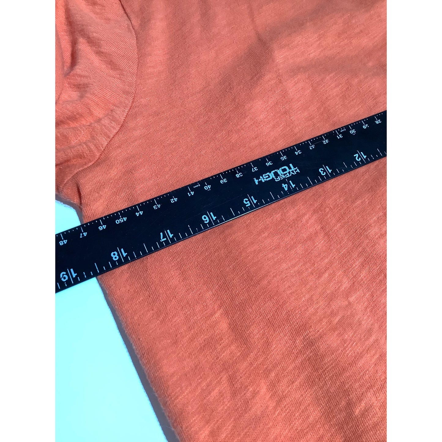 J.Crew Orange Long Sleeve Top XL - Casual, Relaxed, Minimalist