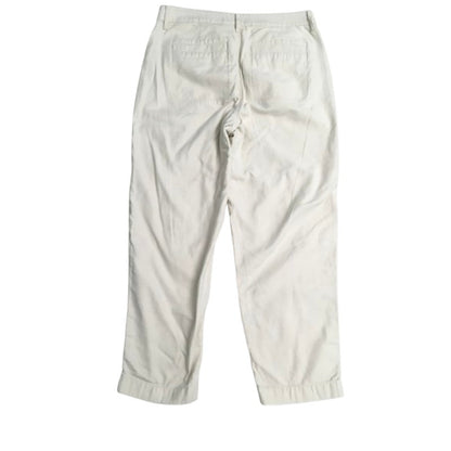 J.Crew Cream Utility Pants Size 10 – Minimalist, Classic, Versatile