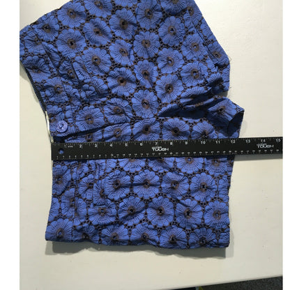 Anthropologie Elevenses Floral Shorts Size 2 - Cottagecore, Whimsical, Summer