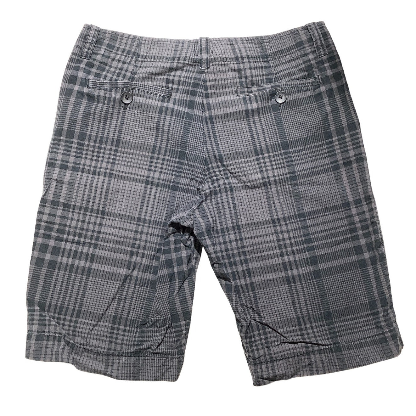 J. Ferrar Plaid Casual Flat Front Shorts Men’s Size 32W — Modern, Cotton, Casual