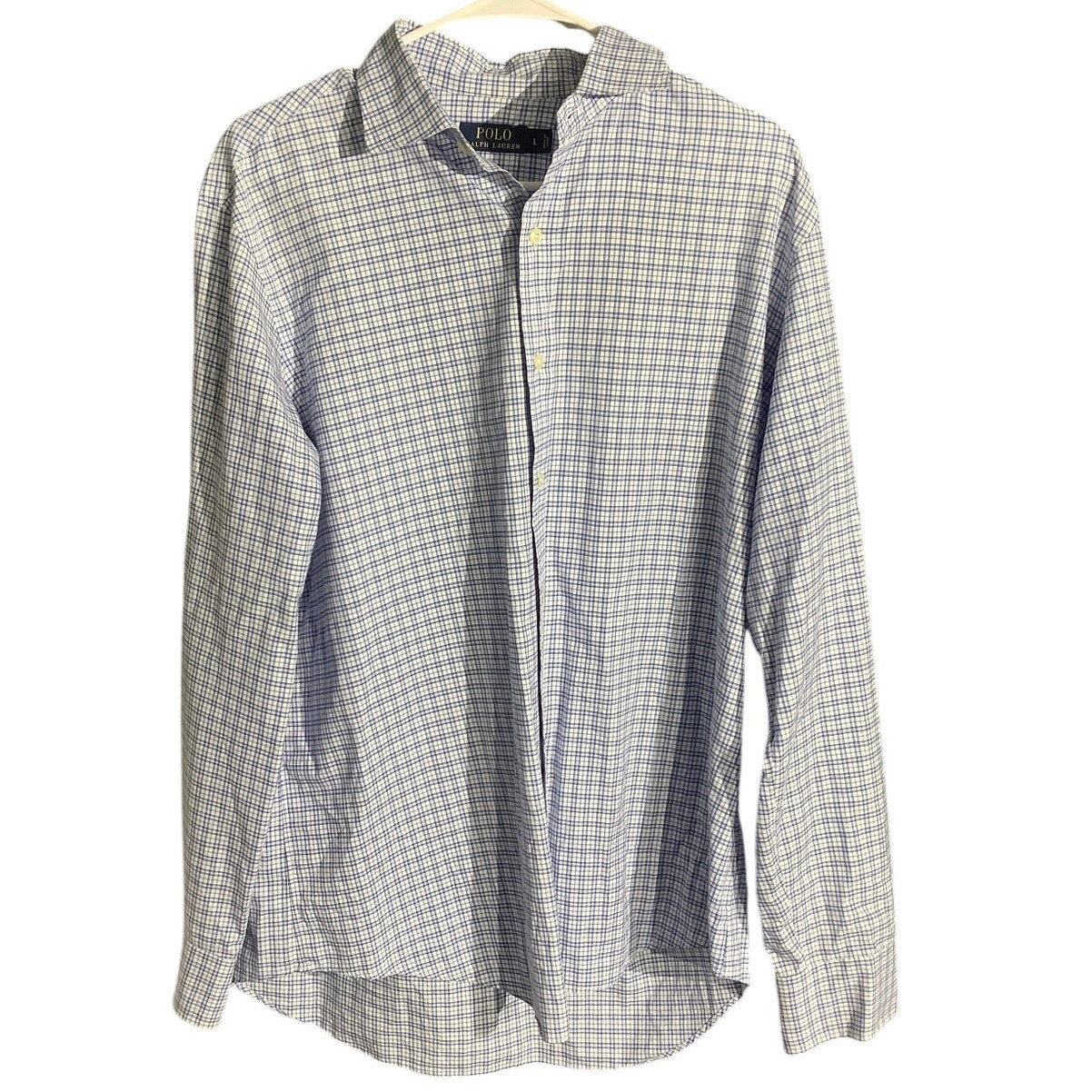 Ralph Lauren Plaid Button Down Shirt Mens Size S — Preppy, Classic, Business