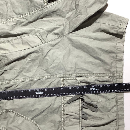 Lucky Brand Cargo Shorts, Olive Green, Women's XL — Utility, Casual, Cotton