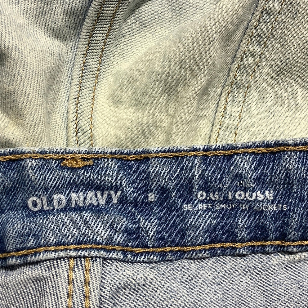 Old Navy Acid Wash Baggy Jeans Women 8 — O.G. Loose, Vintage, Streetwear