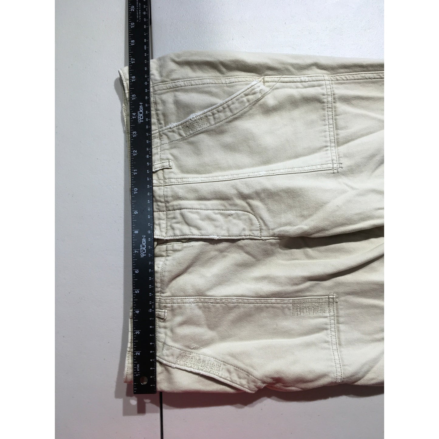 American Eagle Cream Utility Cotton Pants Size 6 - Casual, Workwear, Streetwear