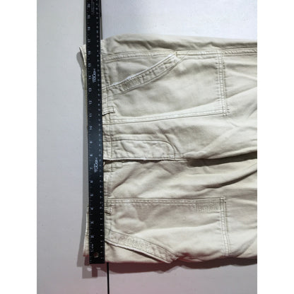 American Eagle Cream Utility Cotton Pants Size 6 - Casual, Workwear, Streetwear