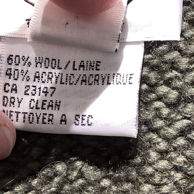 Talbots Wool Cardigan Women’s Size 3X – Olive Green, Cozy, Full Button
