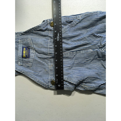 OshKosh B’gosh Blue & White Striped Overalls - Vintage, Classic, Americana