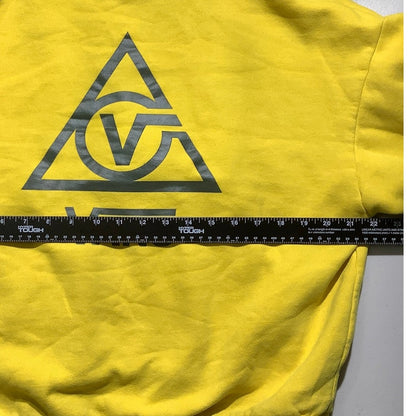 Vans Yellow Hoodie Men’s Size Small – Streetwear, Casual, Bold