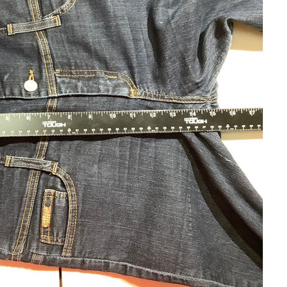 Judy Blue Dark Wash Corset Button Fly Jeans Women’s 11 — Retro, Y2K, Streetwear