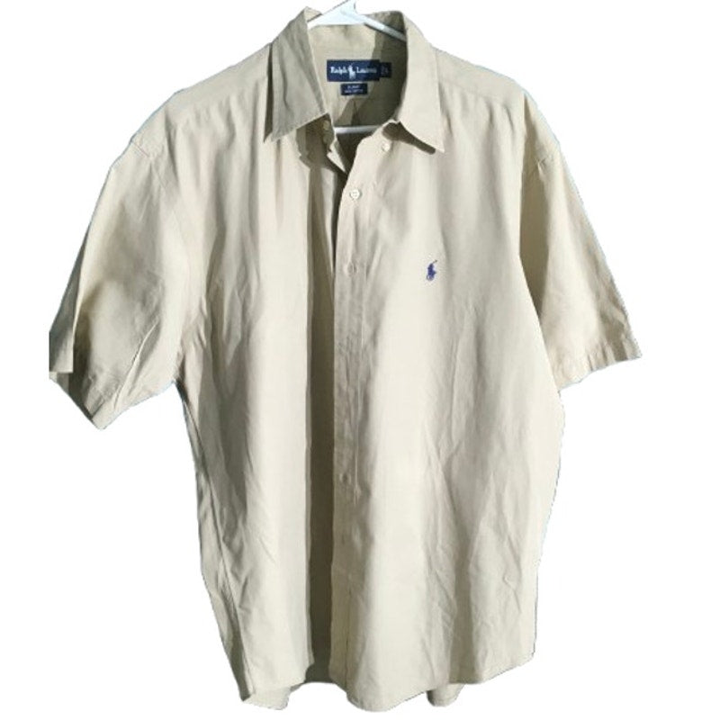 Ralph Lauren Blake Men's Cotton Shirt LG - Classic, Preppy, Minimalist