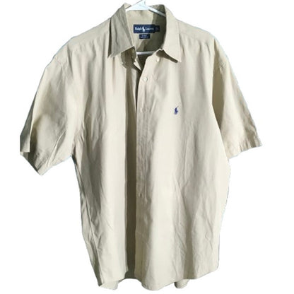 Ralph Lauren Blake Men's Cotton Shirt LG - Classic, Preppy, Minimalist