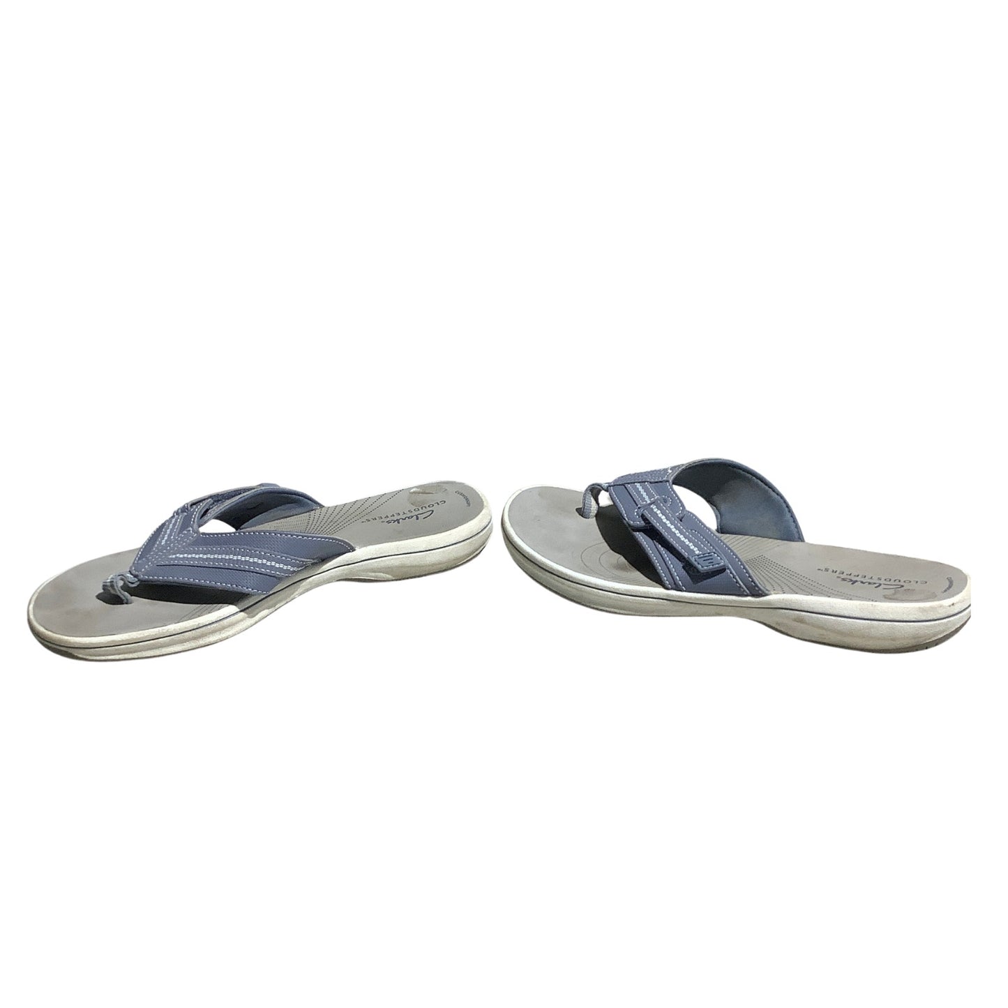 Clarks Cloudsteppers Brinkley Flip Flops Women’s 8 — Casual, Comfort, Summer