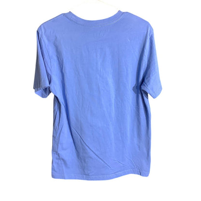 Disney Mickey Mouse Kids Small Light Blue 100% Cotton Graphic T-Shirt