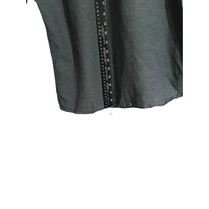 KÜHL Charcoal Gray Linen Shirt Size L - Outdoor, Rugged, Casual