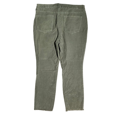 NYDJ Alina Ankle Corduroy Pants Women’s Size 12 — Lift Tuck, Stretch, Casual