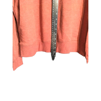 Seven7 Light Red Hoodie Size XXL - Cozy, Minimalist, Athleisure