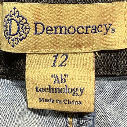 Democracy AB Technology Bootcut Jeans Women’s Size 12 — Stretch, Flare, Casual