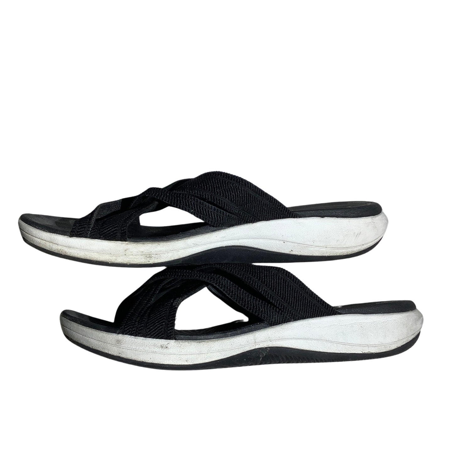 Clarks Mira Isle Cloudsteppers Sandals Women Size 9.5—Comfort, Casual,Minimalist