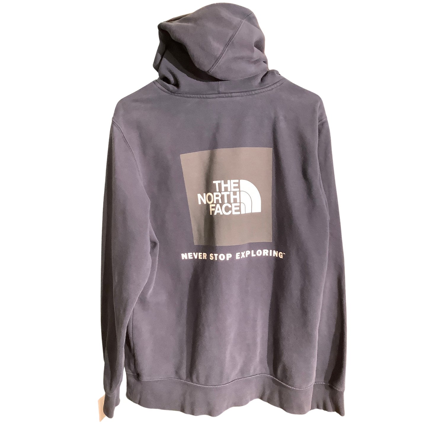 The North Face Navy Blue Hoodie Men’s Medium — Logo, Casual, Streetwear