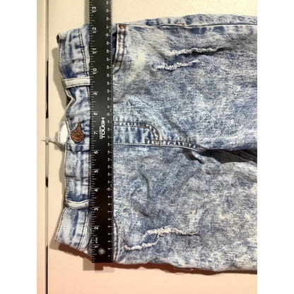 Liberty Valor Kids’ Jeans Size L 14/16 — Blue, Acid-Wash, Distressed