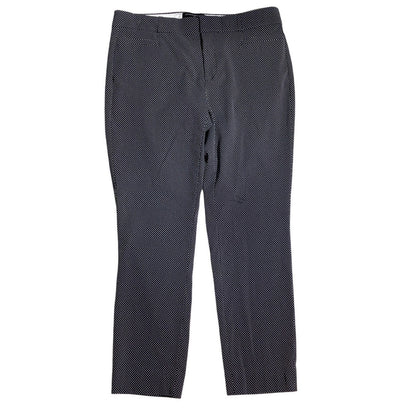 Banana Republic Polka Dot Sloan Pants Women Size 4 — Slim Fit, Workwear, Stretch
