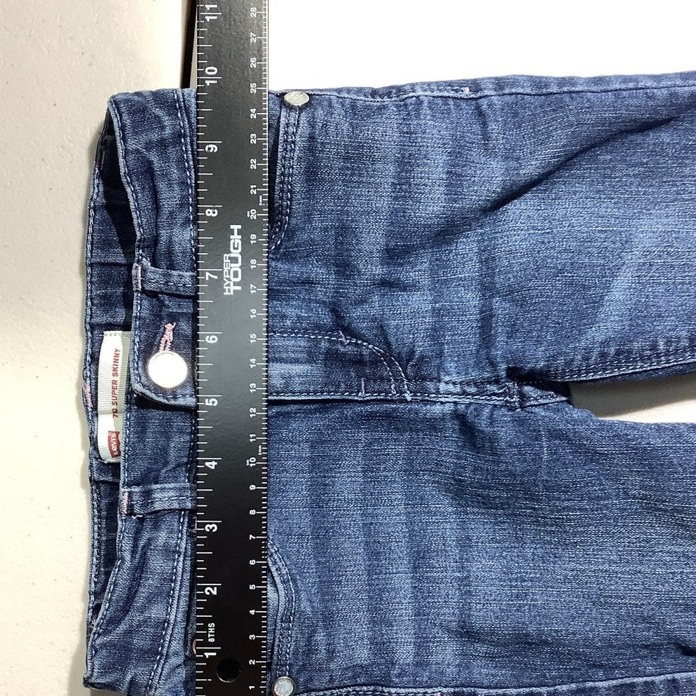 Levi’s Super Skinny Jeans Child Size 6 Regular (5–6 Years) - Fit, Denim, Casual