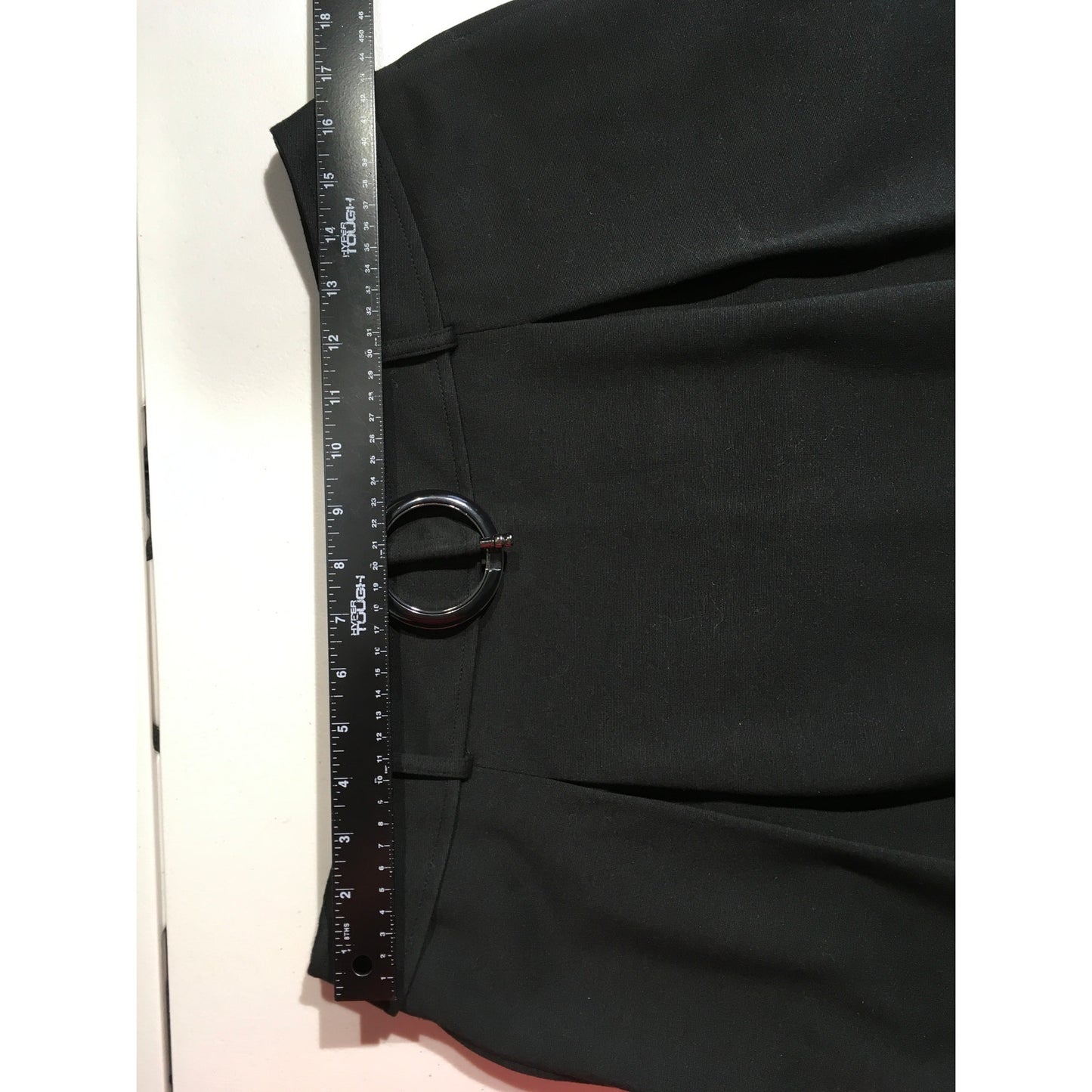 Talbots Black Stretch Skirt Size 12P - Classic, Elegant, Office Chic