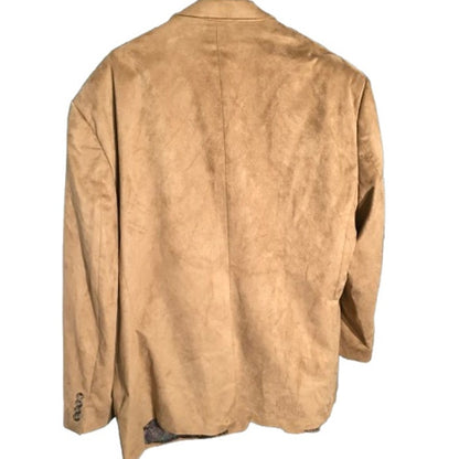 Ralph Lauren Men's Tan Blazer Size 52R - Classic, Preppy, Business