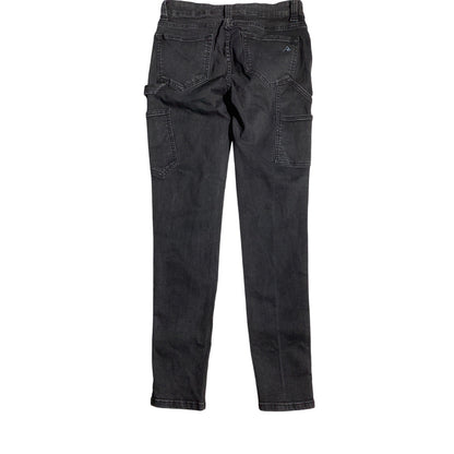 Ridgecut Black Carpenter Jeans Women’s Size 8 – Rugged, Functional, Modern