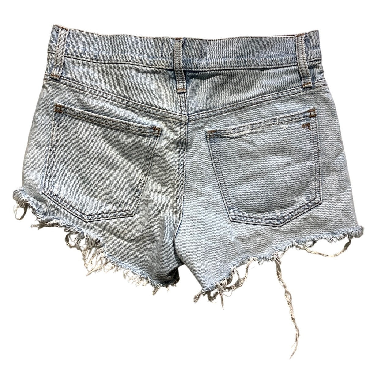 Madewell Relaxed Light Wash Denim Shorts Size 23 – Grunge, Y2K, Streetwear
