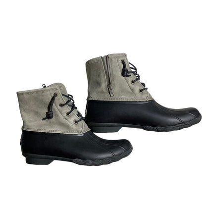 Sperry Saltwater Duck Boots Women’s Size 10M — Waterproof, Fleece Lined, Winter