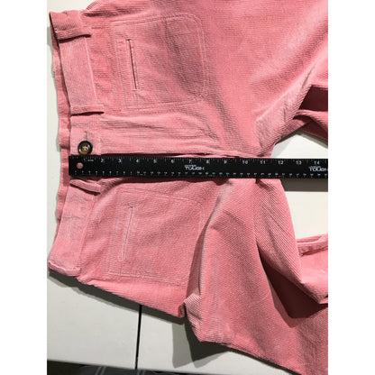 Wide Legged Light Pink Corduroy Pants XL - Coquette, Vintage, Feminine
