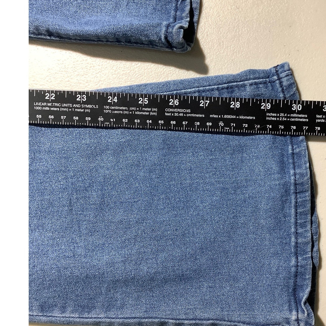 Pastel Jeans Flare Denim Jeans Girls Size 13/14 — Casual, Retro, Stretch