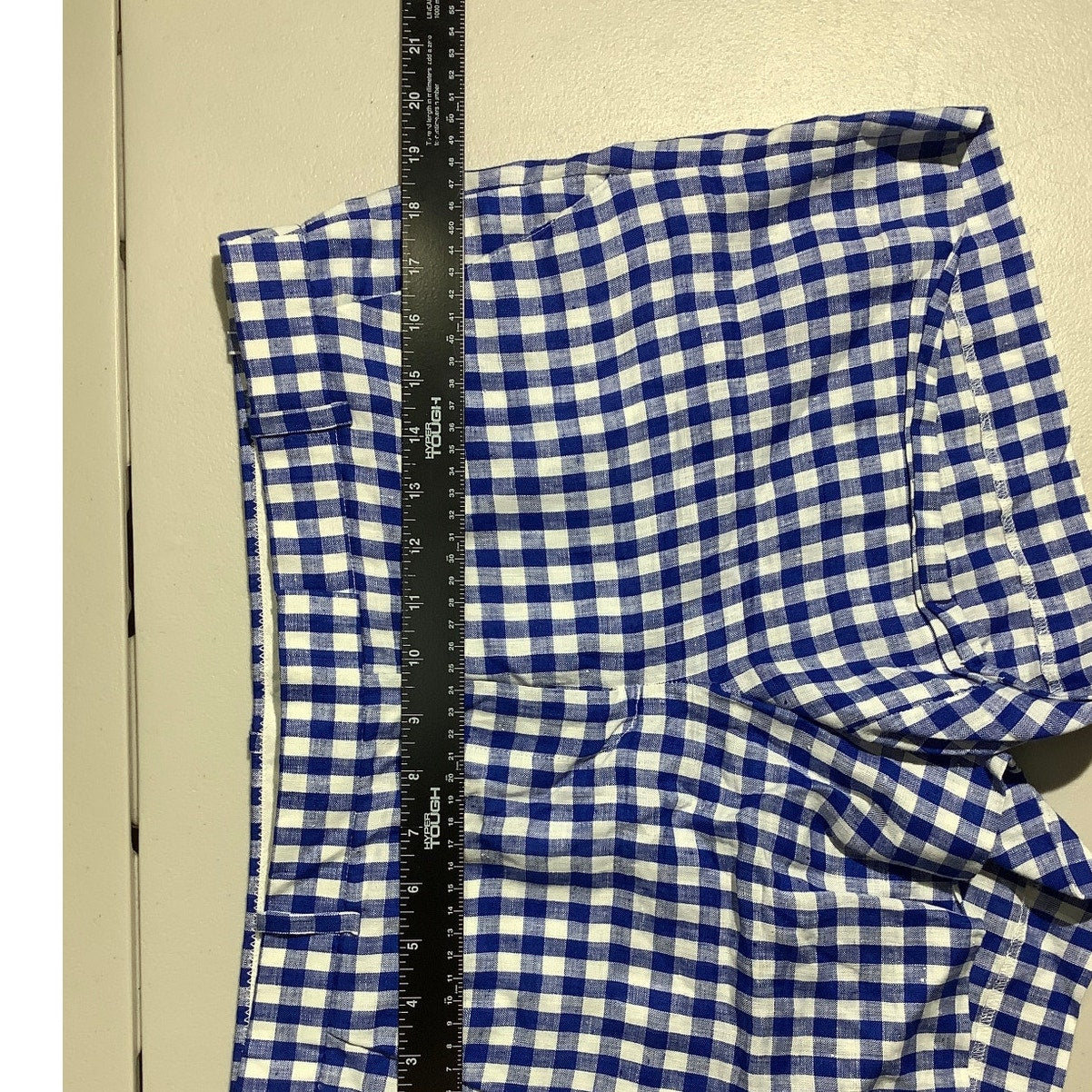 J.Crew Gingham Linen Lightweight Shorts Women’s Size 8 — Preppy, Coastal, Summer