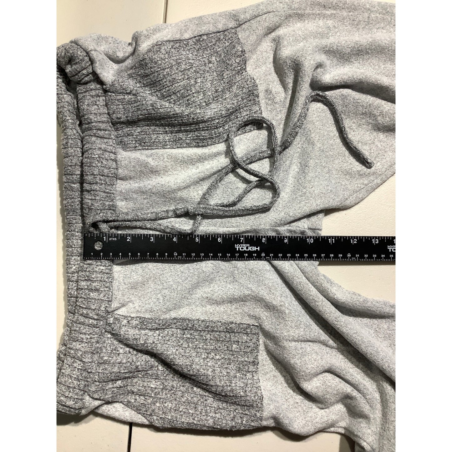 Lucky Brand Gray Cropped Sweatpants Women’s XL — Lounge, Casual, Athleisure