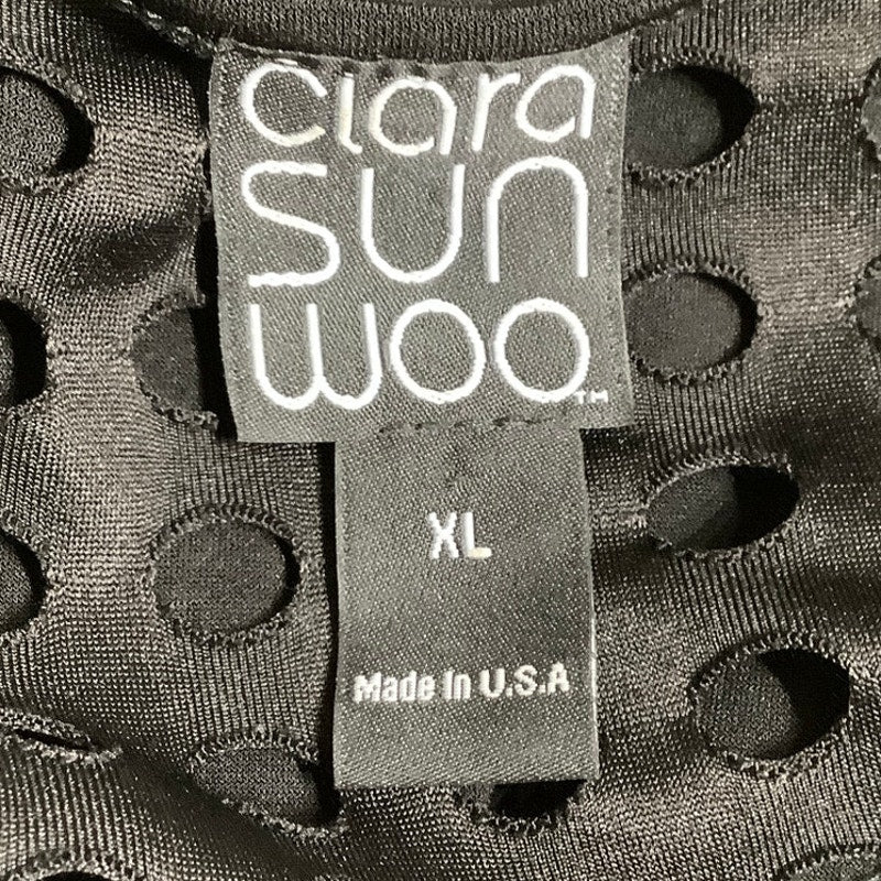 Clara Sun Woo Black Top XL – Minimalist, Chic, Modern