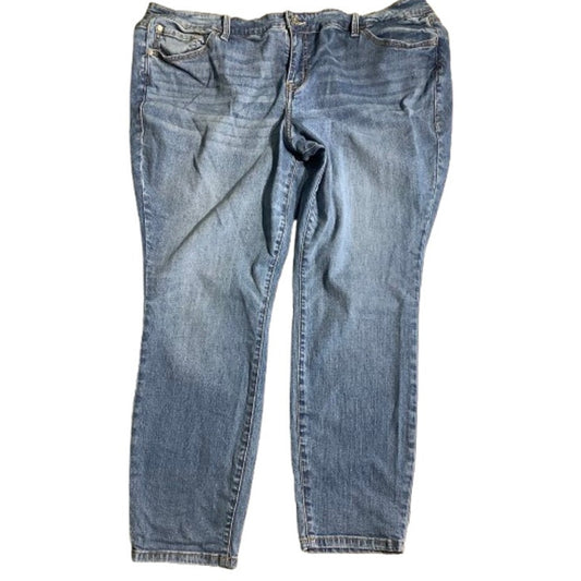 Torrid Light Wash Skinny Jeans Women’s 20 – First at Fit, Curvy Stretch Denim