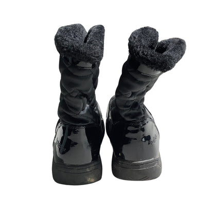 Totes Waterproof Winter Boots Black Women’s 10M — Insulated, Full Zip, Snow