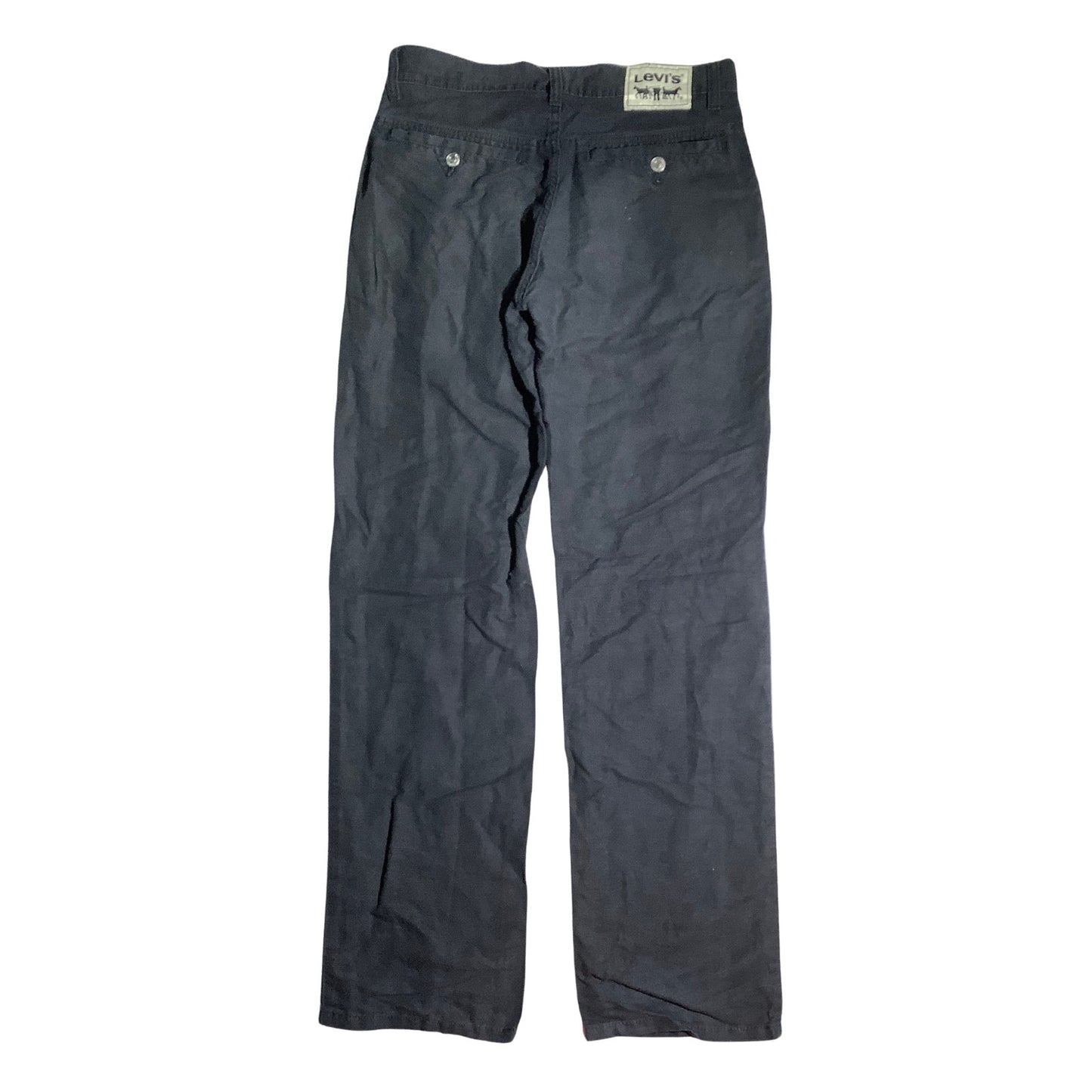 Levi's Linen Blend Denim Jeans Men's Size 32W 34L — Minimalist, Casual, Classic