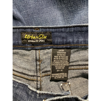Urban Star Premium Jeans Men’s Size 34W 32L – Classic, Casual, Straight Leg