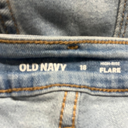 Old Navy High-Rise Flare Jeans Women’s Size 18 – Vintage, Laid-back, Stretch