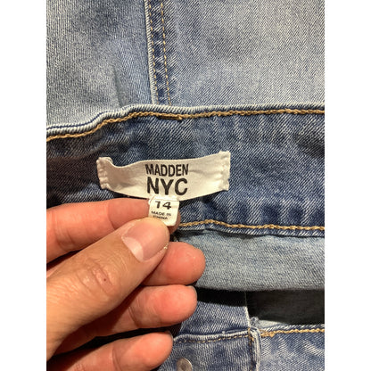 Madden NYC Cargo Wide Leg Jeans Women’s Size 14 — Skate, Y2K, Streetwear
