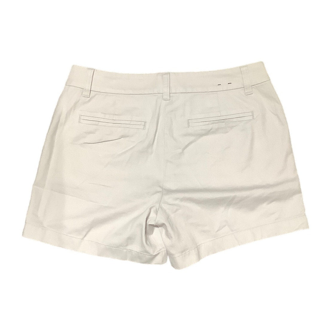 J.Crew Size 4 Grey Khaki Cotton Shorts - Minimalist, Preppy, Everyday Wear